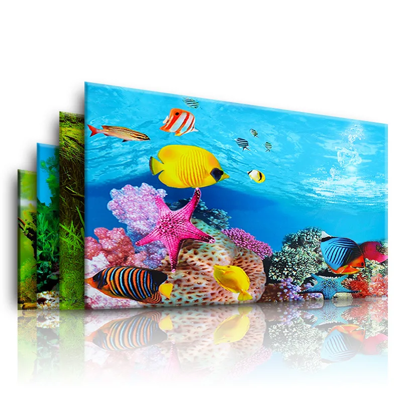 Planted Aquarium Aquascape - Latar Belakang untuk Akuarium 3d Poster