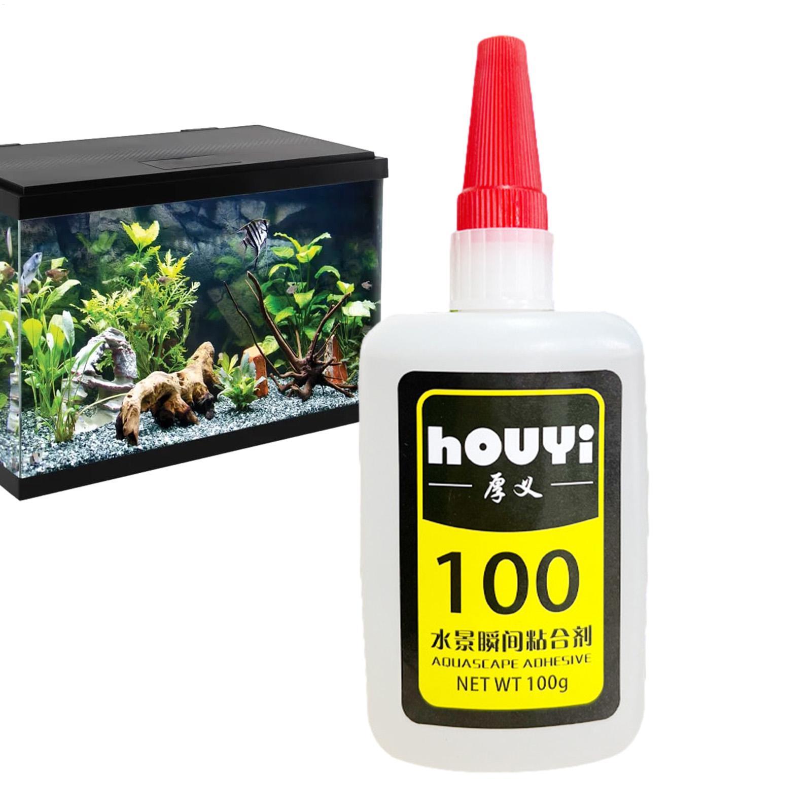 Planted Aquarium Aquascape - 50/100g Lem Instan Bening untuk Aquascaping,