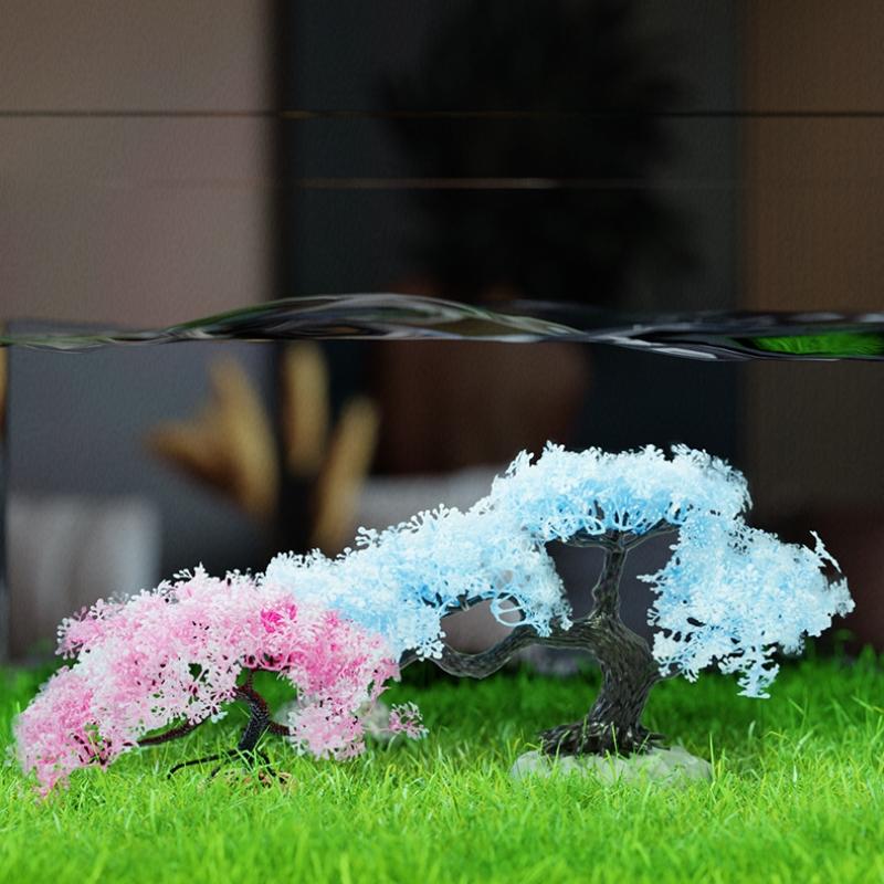 Tanaman Air Plastik Buatan Sim - Planted Aquarium Aquascape ulasan dan harga