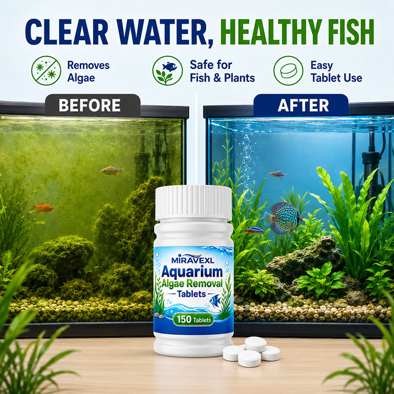 Tablet Penghilang Alga Akuariu - Planted Aquarium Aquascape ulasan dan harga