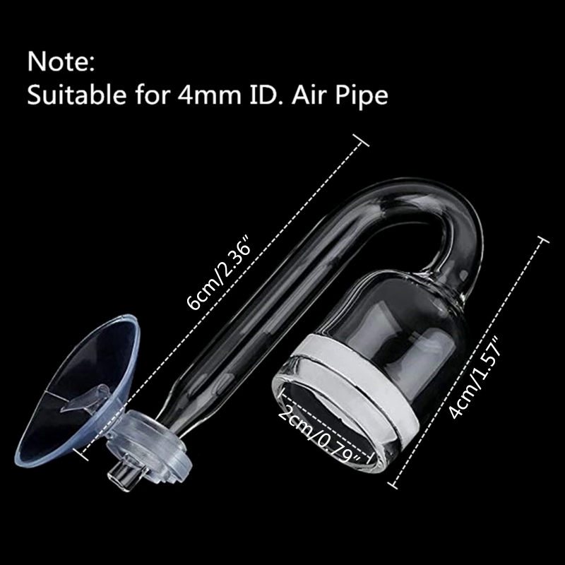 4 buah Set CO2 DIY Diffuser, u - Planted Aquarium Aquascape ulasan dan harga